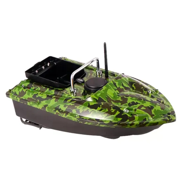 Visaas Boot GPS Boot Visaas Draadloze Afstandsbediening 500m Zwembad Meer Transport Camouflage 49x27x16cm