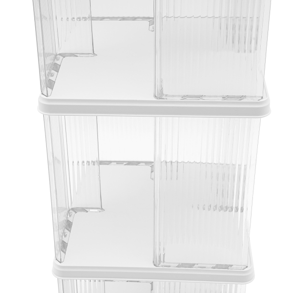 Boekenplank-36*36*171.5cm-vijflaags stille zwenkwiel Boekenplank-36*36*171.5cm-vijflaags stille zwenkwiel