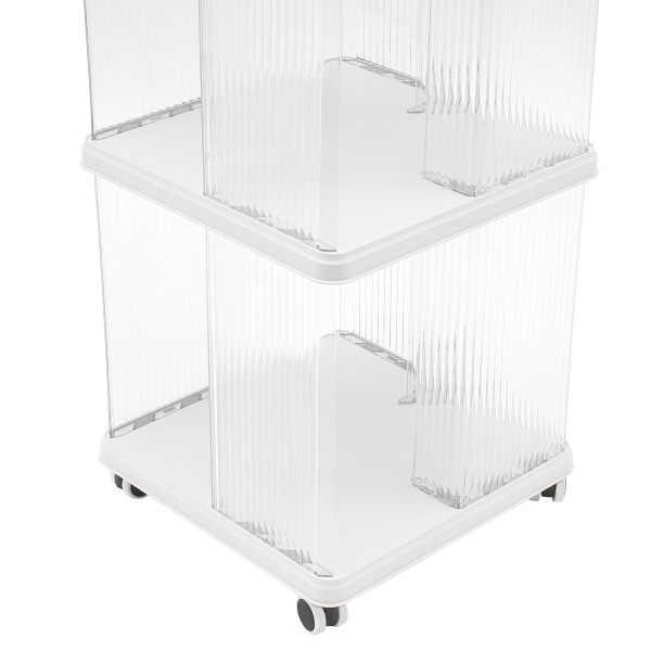 Boekenplank-36*36*171.5cm-vijflaags stille zwenkwiel Boekenplank-36*36*171.5cm-vijflaags stille zwenkwiel