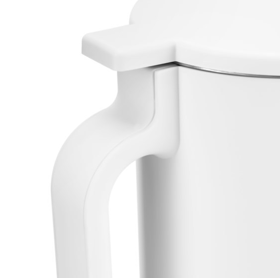 Sojamelkmaker, 350 ml sojamelkmaker met roestvrijstalen mes voor het koken van granen, 220V (wit) Sojamelkmaker, 350 ml sojamelkmaker met roestvrijstalen mes voor het koken van granen, 220V (wit)