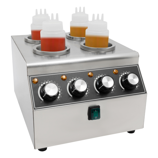 Elektrische sausverwarmer, RVS sausverwarmmachine, sausverwarmmachine met knijpfles