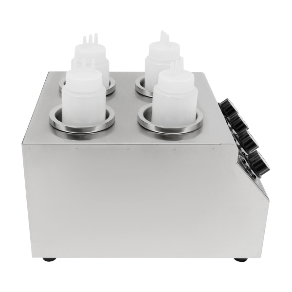 Elektrische sausverwarmer, RVS sausverwarmmachine, sausverwarmmachine met knijpfles