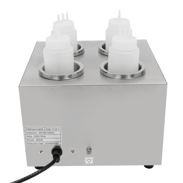Elektrische sausverwarmer, RVS sausverwarmmachine, sausverwarmmachine met knijpfles