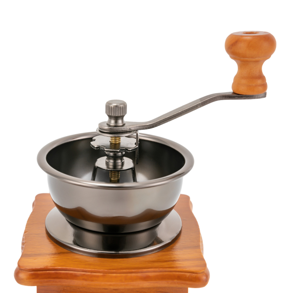 Handkoffiebonenmaler, Retro handkoffiebonenmaler, 9.5 * 6.5 * 16cm, Bruin Handkoffiebonenmaler, Retro handkoffiebonenmaler, 9.5 * 6.5 * 16cm, Bruin