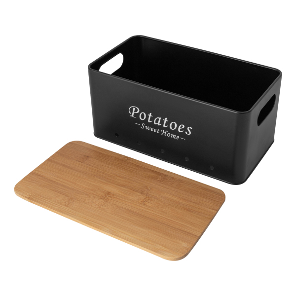 Container Sets, Uien / Aardappel / Knoflook opslag organisator, 3Pcs Opbergdoos Container Sets, Uien / Aardappel / Knoflook opslag organisator, 3Pcs Opbergdoos