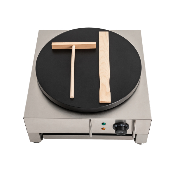 Elektrische pannenkoekmaker 16-inch pannenkoekmaker Crêpehoutgrill 1,65 kW Gebruikt in keukens Restaurants Gemakswinkels Dessertwinkels Snackbars Elektrische pannenkoekmaker 16-inch pannenkoekmaker Crêpehoutgrill 1,65 kW Gebruikt in keukens Restaurants Gemakswinkels Dessertwinkels Snackbars