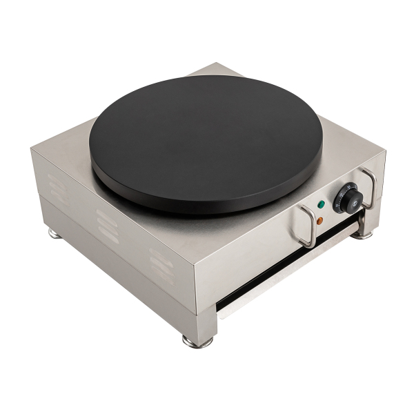 Elektrische pannenkoekmaker 16-inch pannenkoekmaker Crêpehoutgrill 1,65 kW Gebruikt in keukens Restaurants Gemakswinkels Dessertwinkels Snackbars Elektrische pannenkoekmaker 16-inch pannenkoekmaker Crêpehoutgrill 1,65 kW Gebruikt in keukens Restaurants Gemakswinkels Dessertwinkels Snackbars