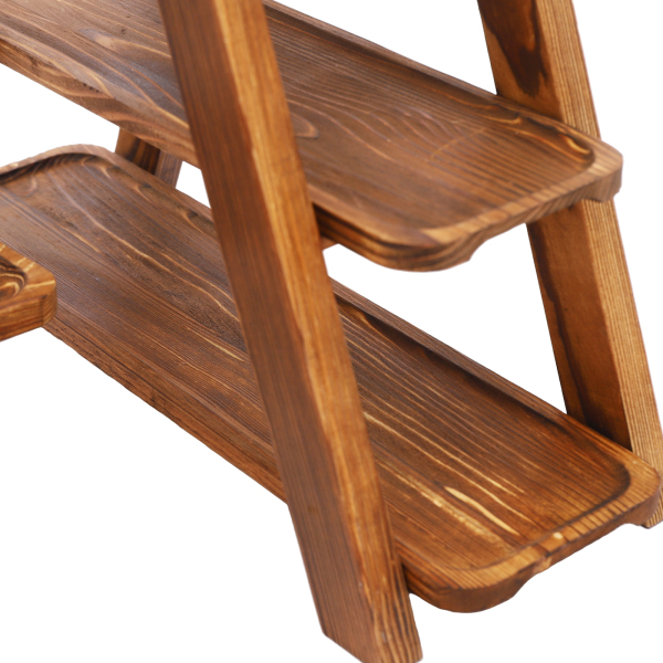 Houten Dienblad, Houten Desserthouder, Houten Cupcakehouder, 92*40*48cm, Hout