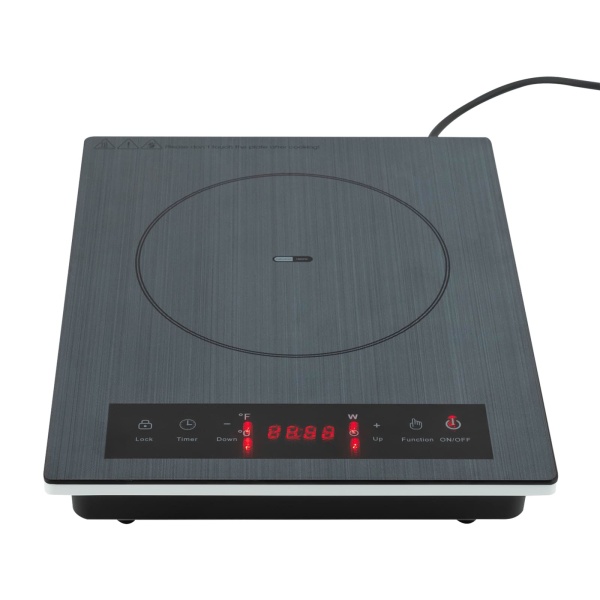 Draagbare inductiekookplaat van 1800 W met LED-display en timer van 3 uur Draagbare inductiekookplaat van 1800 W met LED-display en timer van 3 uur