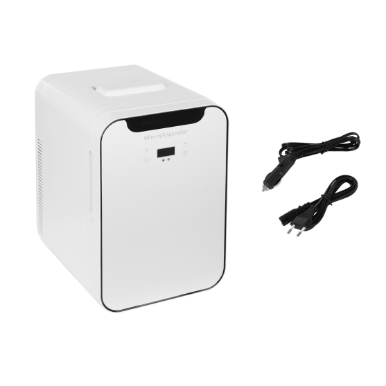 Multifunctionele minikoelkast van 20 liter, minikoelkast met digitaal display, dubbel gebruik voor auto en thuis Multifunctionele minikoelkast van 20 liter, minikoelkast met digitaal display, dubbel gebruik voor auto en thuis