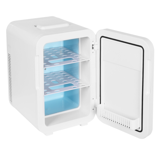 Multifunctionele minikoelkast van 20 liter, minikoelkast met digitaal display, dubbel gebruik voor auto en thuis
