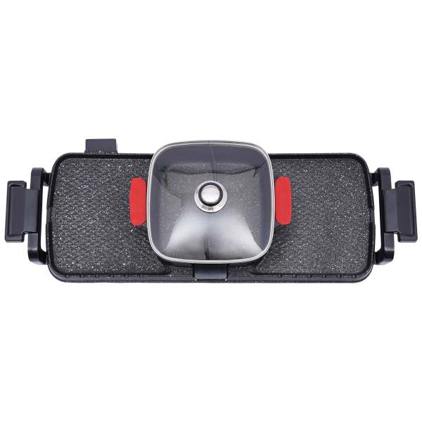 Barbecue Hot Pot 2 in 1, Koreaanse binnenbarbecue, Shabu Shabu met dubbele bediening, Hot Pot met grill, multifunctioneel rookloos draagbaar fornuis