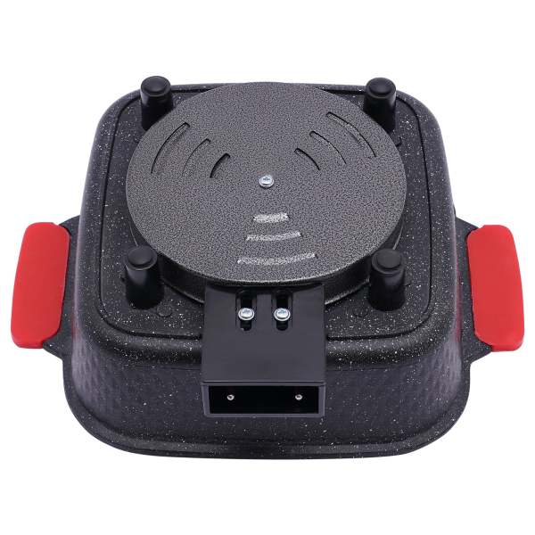 Barbecue Hot Pot 2 in 1, Koreaanse binnenbarbecue, Shabu Shabu met dubbele bediening, Hot Pot met grill, multifunctioneel rookloos draagbaar fornuis Barbecue Hot Pot 2 in 1, Koreaanse binnenbarbecue, Shabu Shabu met dubbele bediening, Hot Pot met grill, multifunctioneel rookloos draagbaar fornuis
