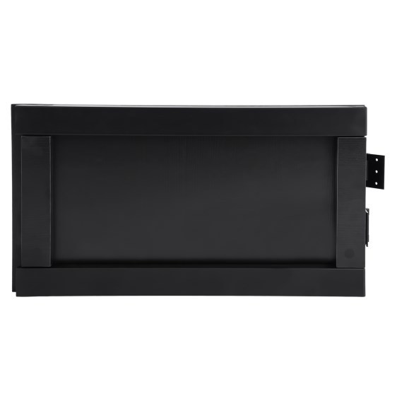 Opvouwbare eettafel van 75 * 40 cm, klaptafel aan de muur, zwart Opvouwbare eettafel van 75 * 40 cm, klaptafel aan de muur, zwart