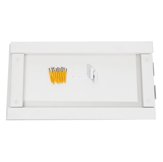 Opvouwbare eettafel van 75 * 40 cm, klaptafel aan de muur, wit