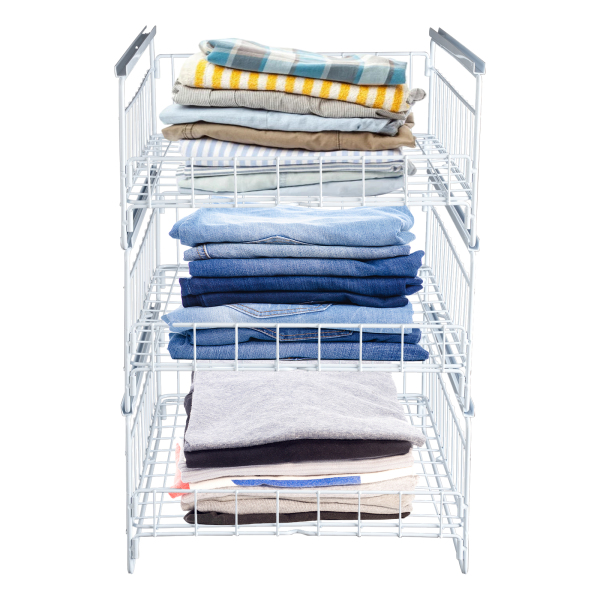 Uittrekbare plank, Uittrekbare organiser, Keukenlade, Draagvermogen: 20kg, 33.5*43*51cm, Wit