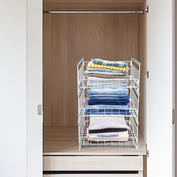 Uittrekbare plank, Uittrekbare organiser, Keukenlade, Draagvermogen: 20kg, 33.5*43*51cm, Wit Uittrekbare plank, Uittrekbare organiser, Keukenlade, Draagvermogen: 20kg, 33.5*43*51cm, Wit