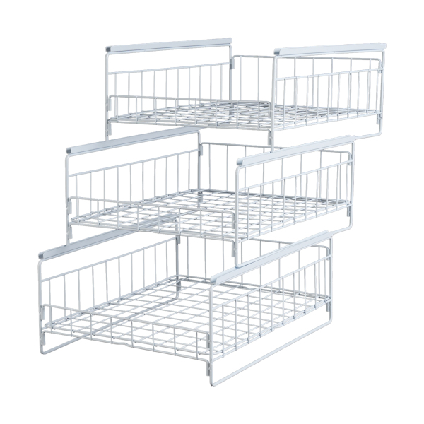 Uittrekbare plank, Uittrekbare organiser, Keukenlade, Draagvermogen: 20kg, 33.5*43*51cm, Wit Uittrekbare plank, Uittrekbare organiser, Keukenlade, Draagvermogen: 20kg, 33.5*43*51cm, Wit