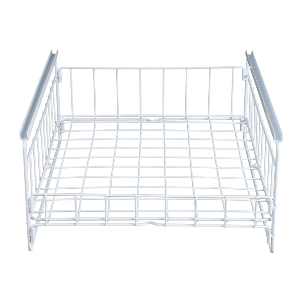 Uittrekbare plank, Uittrekbare organiser, Keukenlade, Draagvermogen: 20kg, 33.5*43*51cm, Wit