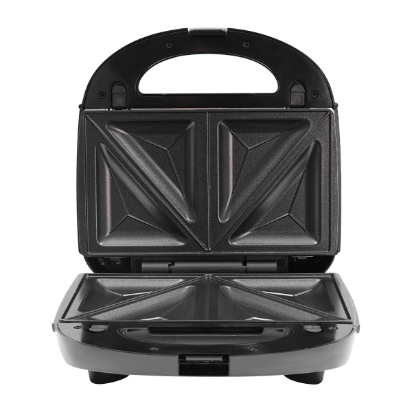 3-in-1 Sandwich-wafelmaker Geschikt voor het bakken van pannenkoeken Muffins Wafels Sandwiches Donuts 9,45*9,45*3,54 in roestvrij staal 750W