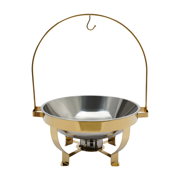 Gold Chafing Dish Buffet Set Buffet Servers en Warmers Set Ronde Chafers en Buffet Warmers Sets Gebruikt In Hotels Cafetaria's Restaurants Gold Chafing Dish Buffet Set Buffet Servers en Warmers Set Ronde Chafers en Buffet Warmers Sets Gebruikt In Hotels Cafetaria's Restaurants
