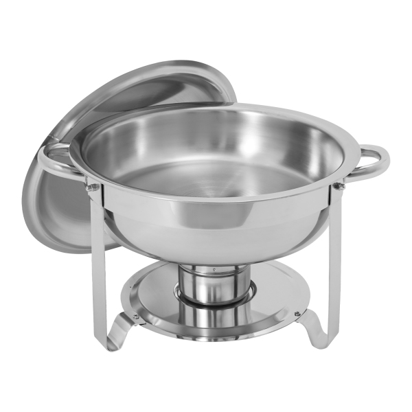 4,5L 2-delige Chafing Dish Buffetset, Chafing Dish Set, Buffet Gerechten Warmhoudset - Zilver 4,5L 2-delige Chafing Dish Buffetset, Chafing Dish Set, Buffet Gerechten Warmhoudset - Zilver