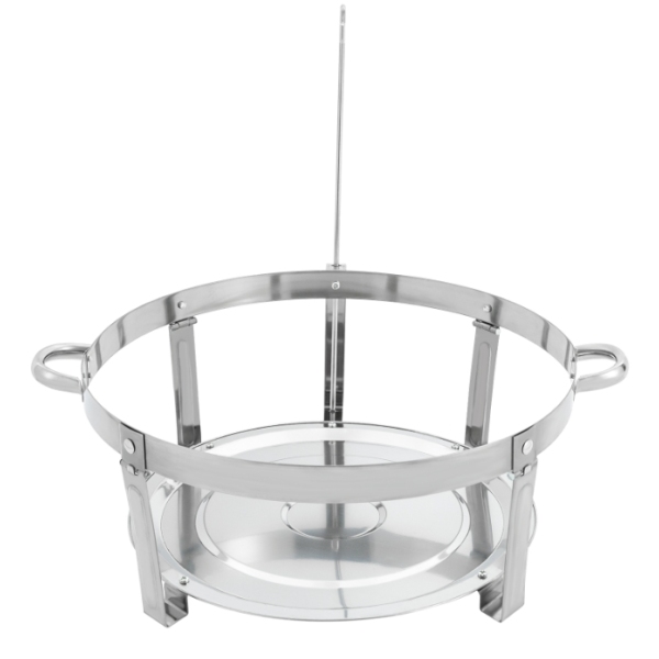 9L ronde roestvrijstalen plafondkoker voor buffetfeestcatering, zilver 59 x 30 cm 9L ronde roestvrijstalen plafondkoker voor buffetfeestcatering, zilver 59 x 30 cm