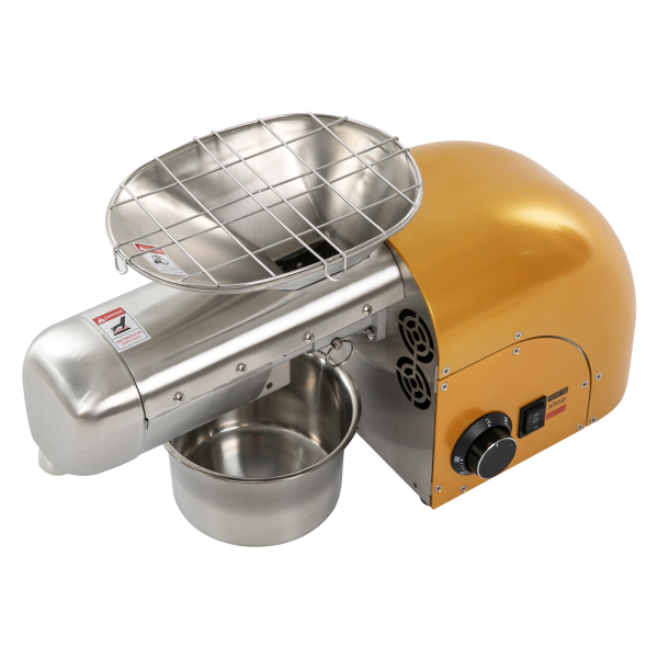 AC220V 19,67*11,42in Oliepers Oliepersmachine Pers Pinda's Walnoten Sojabonen Sesamzaad Koolzaad Zonnebloempitten Goud