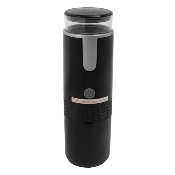 CNCEST draagbare espressomachine, mini-handkoffiezetapparaat compatibel met gemalen koffie 160 ml voor reizen, kamperen, wandelen