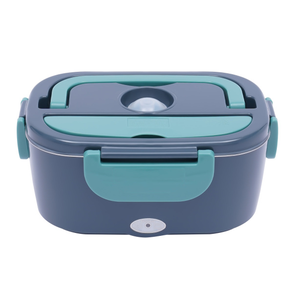 3-in-1 elektrische lunchbox, thermische lunchbox, 1,5 liter, draagbare voedselverwarmer met 2 compartimenten 3-in-1 elektrische lunchbox, thermische lunchbox, 1,5 liter, draagbare voedselverwarmer met 2 compartimenten