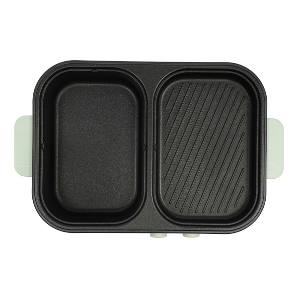 Elektrisch fornuis met grillzone, Multifunctioneel fornuis, 2-in-1 elektrisch fornuis, om te grillen, bakken, enz., 1300W Elektrisch fornuis met grillzone, Multifunctioneel fornuis, 2-in-1 elektrisch fornuis, om te grillen, bakken, enz., 1300W