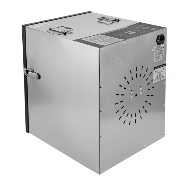 Voedseldroger 12 roestvrijstalen trays, voedseldroger voor fruit, vlees, rundvlees, gedroogd vlees, kruiden, met instelbare timer en temperatuurregeling Voedseldroger 12 roestvrijstalen trays, voedseldroger voor fruit, vlees, rundvlees, gedroogd vlees, kruiden, met instelbare timer en temperatuurregeling