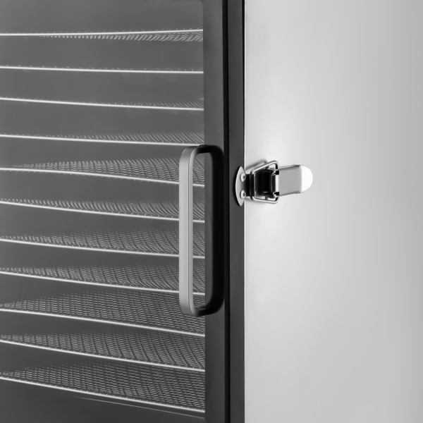 Voedseldroger 12 roestvrijstalen trays, voedseldroger voor fruit, vlees, rundvlees, gedroogd vlees, kruiden, met instelbare timer en temperatuurregeling