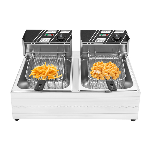 220V 12L Commerciële Friteuse, Grote Capaciteit Friteuse, Elektrische Friteuse