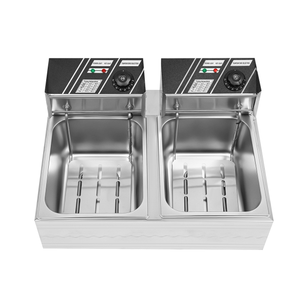 220V 12L Commerciële Friteuse, Grote Capaciteit Friteuse, Elektrische Friteuse