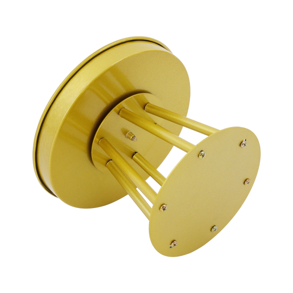 4 stuks gouden metalen bloemenstandaard, metalen potplantenstandaards, ronde bloempotstandaards 4 stuks gouden metalen bloemenstandaard, metalen potplantenstandaards, ronde bloempotstandaards