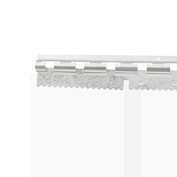 210 * 180cm 12 Plastic Strip Deur Gordijn Kit, PVC Vriezer Deur Gordijn, Deur Gordijn voor Magazijn Garage Industrie