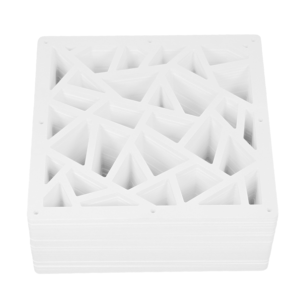 24 stuks 29*29cm hangende kamerverdeler, decoratieve wandschermpanelen, holle ontwerpschermpanelen 24 stuks 29*29cm hangende kamerverdeler, decoratieve wandschermpanelen, holle ontwerpschermpanelen