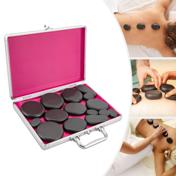 Hete stenen voor massage Massagestenen Rotsen voor thuis Spa Opwarming Ontspannende pijnverlichting voor professionele sporttherapeuten Thuiszorg