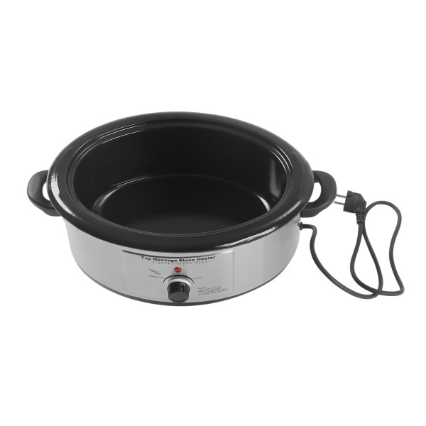 Massage Hot Stone 6 L 750W voor hete warme stenen massages en gezondheidszorg in professionele schoonheidssalons massagewinkels huizen zwart Massage Hot Stone 6 L 750W voor hete warme stenen massages en gezondheidszorg in professionele schoonheidssalons massagewinkels huizen zwart