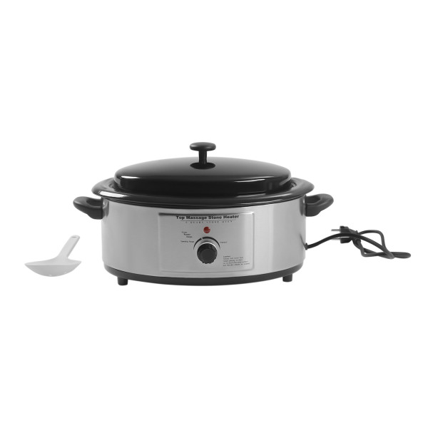 Massage Hot Stone 6 L 750W voor hete warme stenen massages en gezondheidszorg in professionele schoonheidssalons massagewinkels huizen zwart Massage Hot Stone 6 L 750W voor hete warme stenen massages en gezondheidszorg in professionele schoonheidssalons massagewinkels huizen zwart