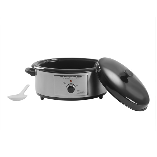 Massage Hot Stone 6 L 750W voor hete warme stenen massages en gezondheidszorg in professionele schoonheidssalons massagewinkels huizen zwart Massage Hot Stone 6 L 750W voor hete warme stenen massages en gezondheidszorg in professionele schoonheidssalons massagewinkels huizen zwart