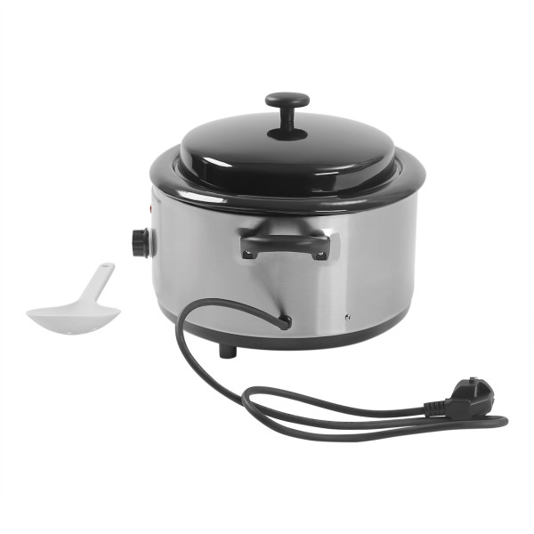 Massage Hot Stone 6 L 750W voor hete warme stenen massages en gezondheidszorg in professionele schoonheidssalons massagewinkels huizen zwart
