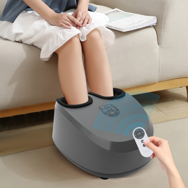 Voetmassageapparaat met elektrische warmte met 3 intensiteiten, 36 W, om pijn van vermoeide voetspieren te verlichten Voetmassageapparaat met elektrische warmte met 3 intensiteiten, 36 W, om pijn van vermoeide voetspieren te verlichten