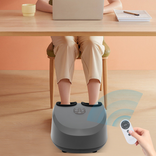 Voetmassageapparaat met elektrische warmte met 3 intensiteiten, 36 W, om pijn van vermoeide voetspieren te verlichten Voetmassageapparaat met elektrische warmte met 3 intensiteiten, 36 W, om pijn van vermoeide voetspieren te verlichten