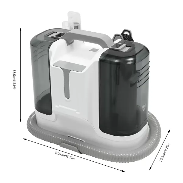 Draagbare tapijtreiniger, 11 Kpa sterke zuigkracht en 380-450 W krachtige motor, lichtgewicht vlekreiniger Draagbare tapijtreiniger, 11 Kpa sterke zuigkracht en 380-450 W krachtige motor, lichtgewicht vlekreiniger