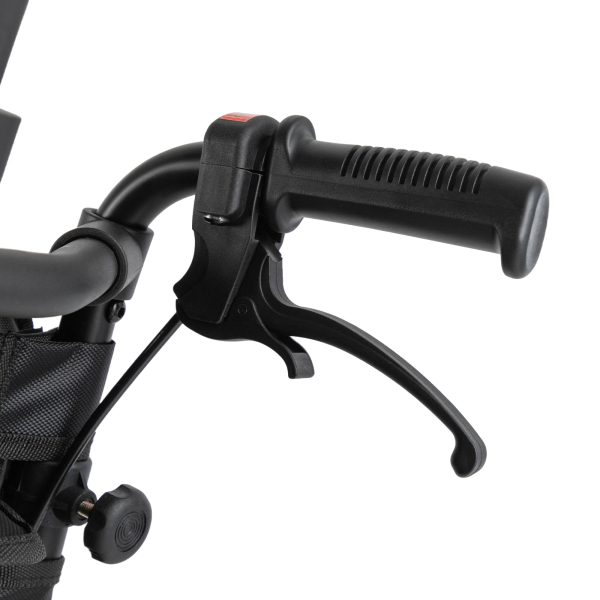 AC976LG(12)-46 Liggende rolstoelen, opvouwbare transportrolstoel voor senioren, liggende rolstoel voor volwassenen