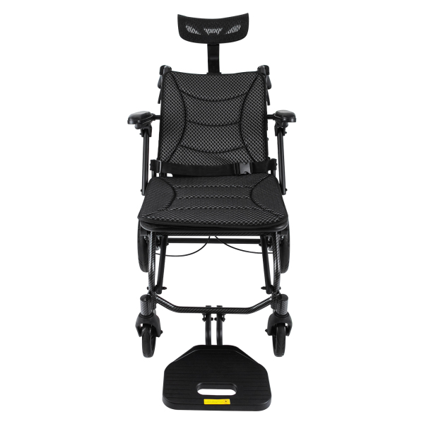 AC976LG(12)-46 Liggende rolstoelen, opvouwbare transportrolstoel voor senioren, liggende rolstoel voor volwassenen