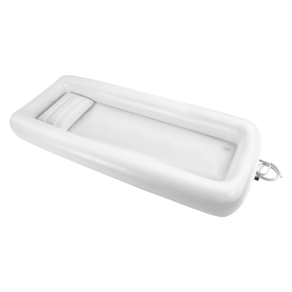 Medische opblaasbare doucheset, PVC opblaasbare badkuip voor volwassenen, draagbaar douchesysteem in bed met luchtpomp Medische opblaasbare doucheset, PVC opblaasbare badkuip voor volwassenen, draagbaar douchesysteem in bed met luchtpomp