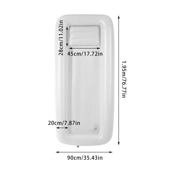 Medische opblaasbare doucheset, PVC opblaasbare badkuip voor volwassenen, draagbaar douchesysteem in bed met luchtpomp Medische opblaasbare doucheset, PVC opblaasbare badkuip voor volwassenen, draagbaar douchesysteem in bed met luchtpomp